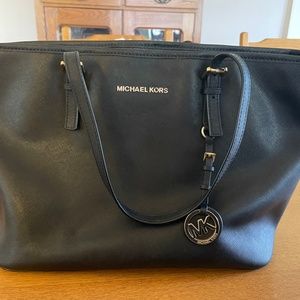 Michael Kors Black Two Handled Purse